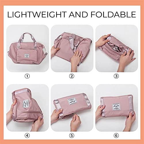 Shoulder Bag Capacity Folding Bags Waterproof Luggage Tote Handbag Duffle Bag Gym Yoga Storage2