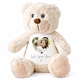 Personalised Teddy | Personalised Photo Teddy | Picture Teddies | Custom Gift for Birthday | Photo Gifts | Kids Gift, Girlfriend Gift, Personalised Teddies