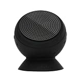 Speaqua Bluetooth-Lautsprecher, wasserdicht, langlebig mit integriertem Speicher (2.000 Songs), Dual-Lautsprecher-Kopplung, tragbarer Bluetooth-Lautsprecher, Barnacle Pro 2.0, Manta Ray Schwarz
