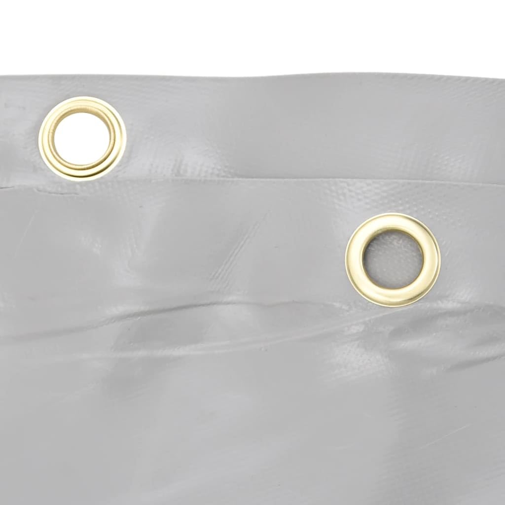 Telone di copertura, 5 x 5 m, 650 g/m², per mobili da giardino, legna da ardere, rimorchi