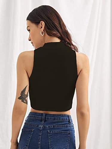 Image of Shasmi Women Crop Top, Ribbed, Stylish Tank Top, Soft and Comfy Fabric has Some Stretch