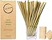 Produktbild greenfuture® Natur Strohhalme aus Lepironia Gras, 100 öko Trinkhalme/Bio Straws biologisch abbaubar - umweltfreundliche und qualitätvolle Alternative zu Plastik