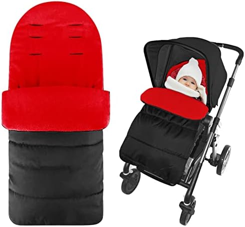 Cosytoes Footmuff,Baby Universal Footmuff Sleeping Bag with Adjustable Side Zips and Waterproof/Windproof Toddler Footmuff,Warm Cuddly Weather Resistant Baby Stroller Footmuff Fits Most Pushchair