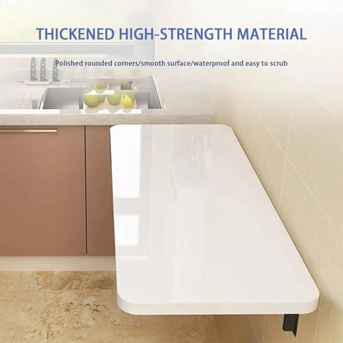 Support mural pour ordinateur portable peu encombrant avec table d'étude multifonctionnelle - 6