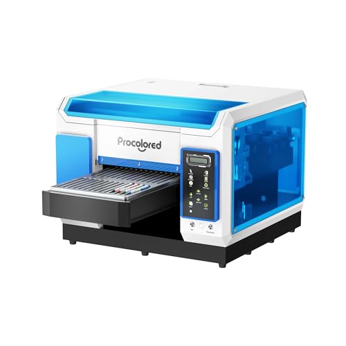 Procolored V11Pro Stampante UV Flatbed A3, doppia testina TX800, stampa