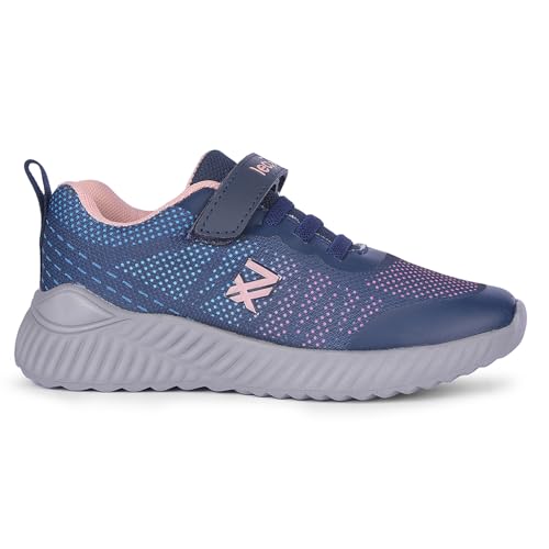 Image of Liberty Leap7x NITKID-4E Walking Shoes for Kids with EVA Sole | Mesh Upper Suitable for Jogging & Gym| Quick-Wear Velcro Closure | Stylish, Lightweight & Comfortable Footbed | Sports Footwear