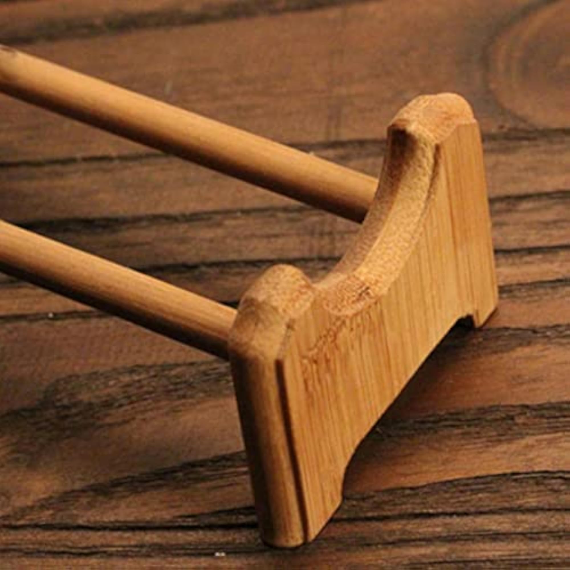 Natural Bamboo Tea Cup Holder Drying Drainer
