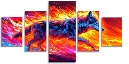 Animaux diamant painting grand format 150x75cm pour s'initier à l'art du strass à la maison