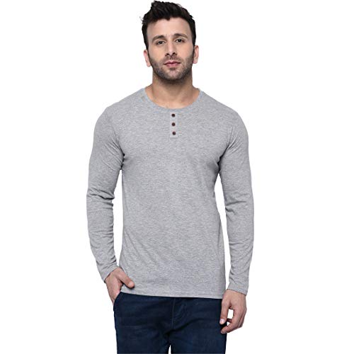 Image of London Hills Men's Cotton Regular Fit T-Shirt