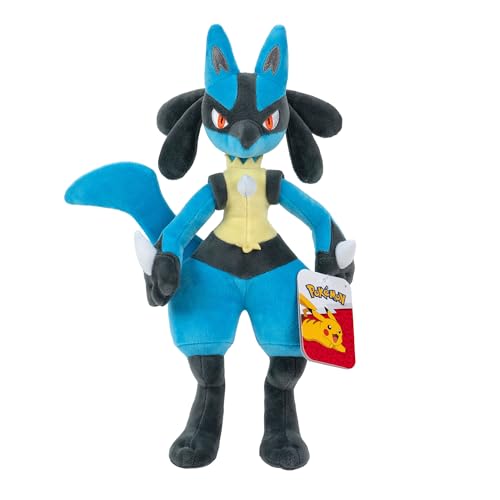 Pokémon Peluche Évoli Pokémon - Peluche Douce de 20 cm avec des détails Authentiques