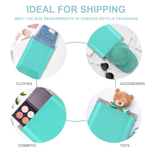 Image of Metronic Poly Mailers 10X13 1200Pack, Strong Adhesive Shipping Bags for Clothing, Waterproof Shipping Envelopes Mailers Poly Bags for Small Businesses, Flexible Packages Bags Teal