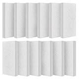 Fire Bricks, WoodStove Firebricks, 2400F Light Weight High Temperature Insulated Brick Replacement for Wood Stoves,Fireplaces, Kiln and Forging Ovens, Size 9' X 4-1/2' X 1-1/4', 12 Pieces, White Color