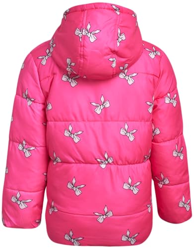 Image of Pink Platinum Girls Snowsuit 2-Piece Insulated Hooded Jacket & Bib | Warm Cozy Cold-Weather Outerwear, Toddler Snow Gear for Sledding, Playtime, and Frosty Winter Days (2T-6X)