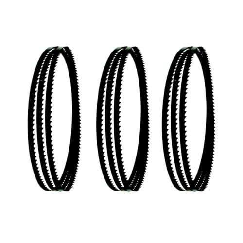Lames de scie à ruban 1425 x 6,35 mm pour coupe de bois 10 TPI