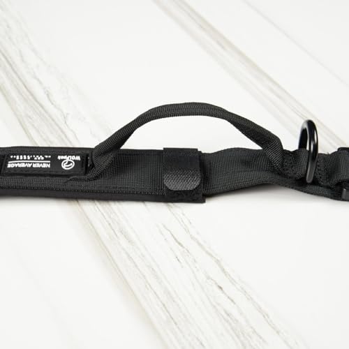 WOLFpak Tactical Nylon Dog Collar Metal Buckle and Handle (X-Large, Black) by WOLFpak - Used condition - Image 5