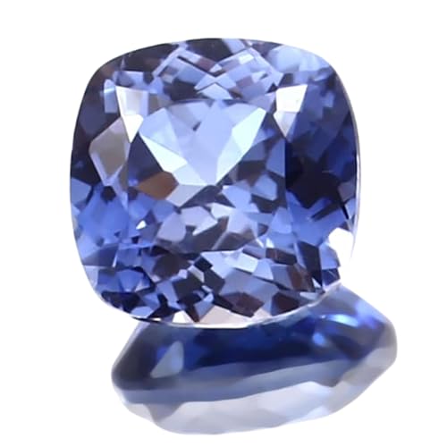 Bleu de Ceylan 10x10mm pierre précieuse en vrac coussin à facettes GH_NAT_09024