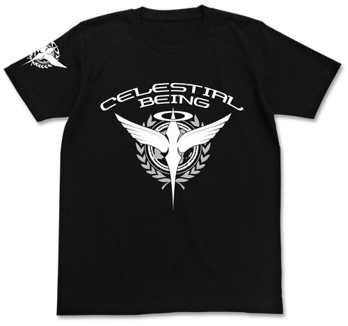 機動戦士ガンダム00 ソレスタルビーイングTシャツ ブラック Lサイズ