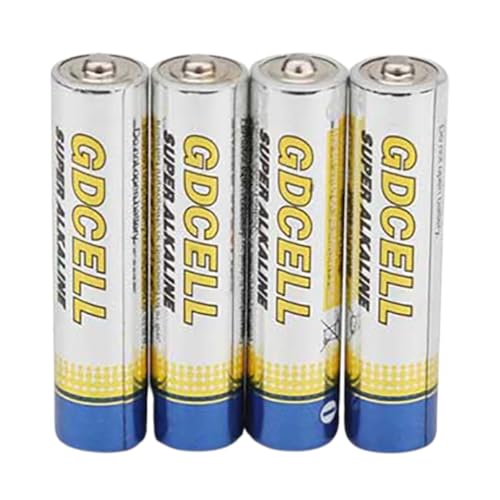 Image of GDCell 1.5V Alkaline AA Batteries, 4-Pack, Non-Rechargeable, for Remote Controls, Clocks, Flashlights and Wireless Mice - #3418