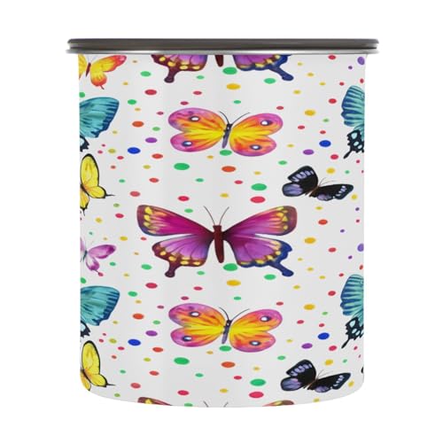 Contenedor hermético para café Qilmy acero inoxidable 17oz miniatura 2