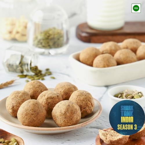 Image of Artinci High Protein Laddu (190 gm)- Energy Bar Replacement for Workouts - High Fiber & Energy Laddoo - Low Carb, Sugar Free, Diabetic & Keto Friendly - As Seen On Shark Tank India