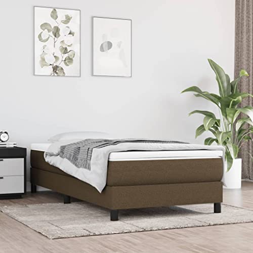 Vetnasa Colchón de muelles ensacados para niños Tela marrón 80x160 cm Mobiliario, Camas y Accesorios, Colchones Marrón 12,25 KG