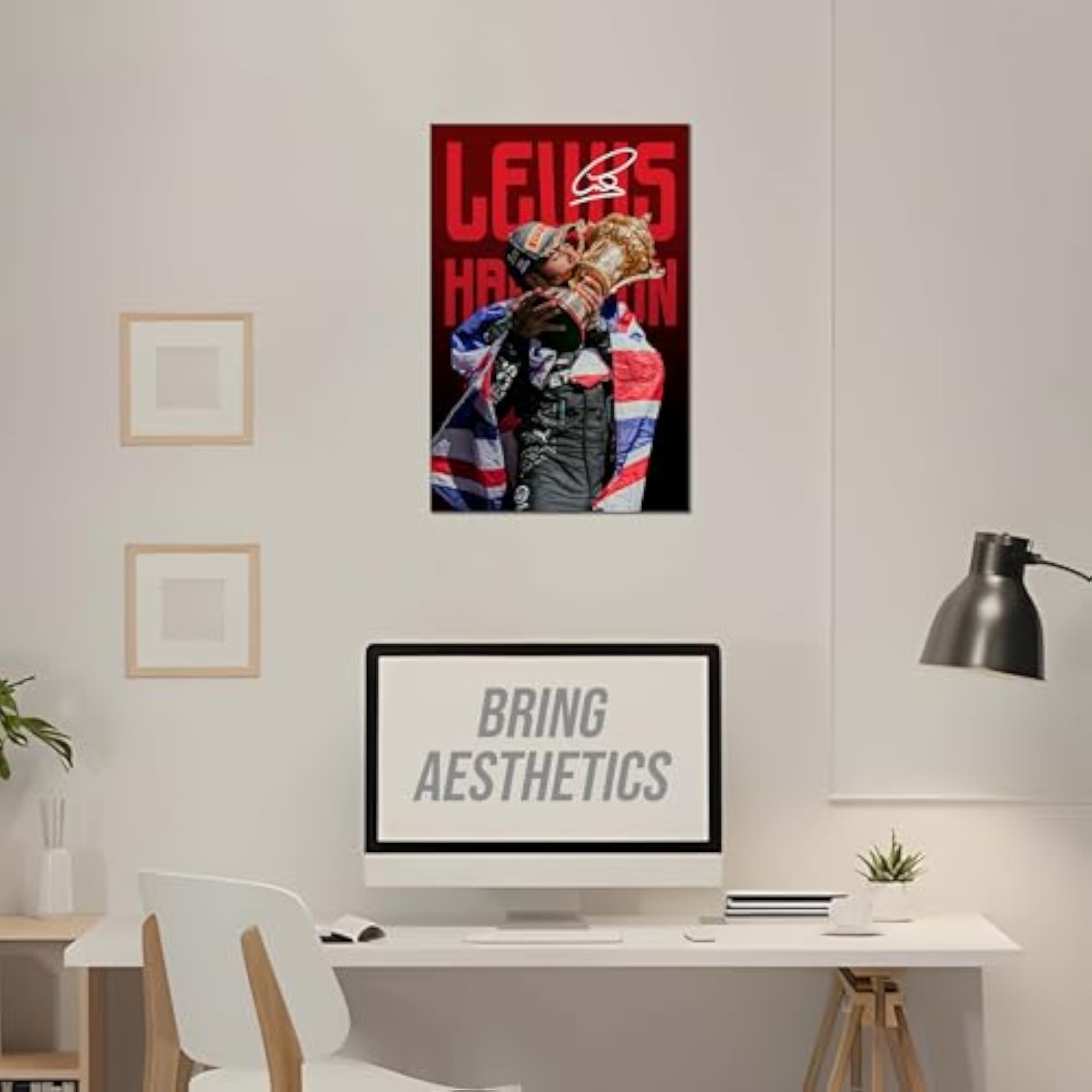 Lewis Hamilton Poster for Home Decor