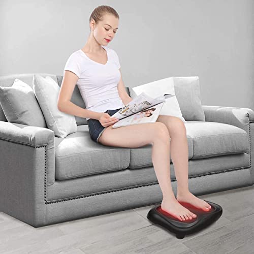 Nekteck Fußmassagegerät mit Wohltuender Hitze Shiatsu Elektrisches Fussmassagegerät für Plantarfasziitis, Eingebaute Infrarot-Wärmefunktion und Netzkabel - Image 4