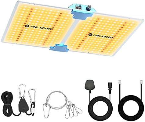 Phlizon PL2000 Plant LED Grow Light with LM281B LEDs Dimmable Daisy Chain Full Spectrum Grow Lamp for Indoor Plant Led Grow for 3x3ft Coverage