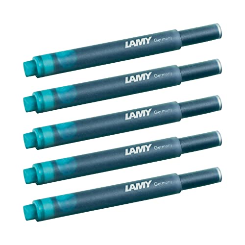 Cartucho Lamy Azul Turquesa T10 com 5 Unidades 2741