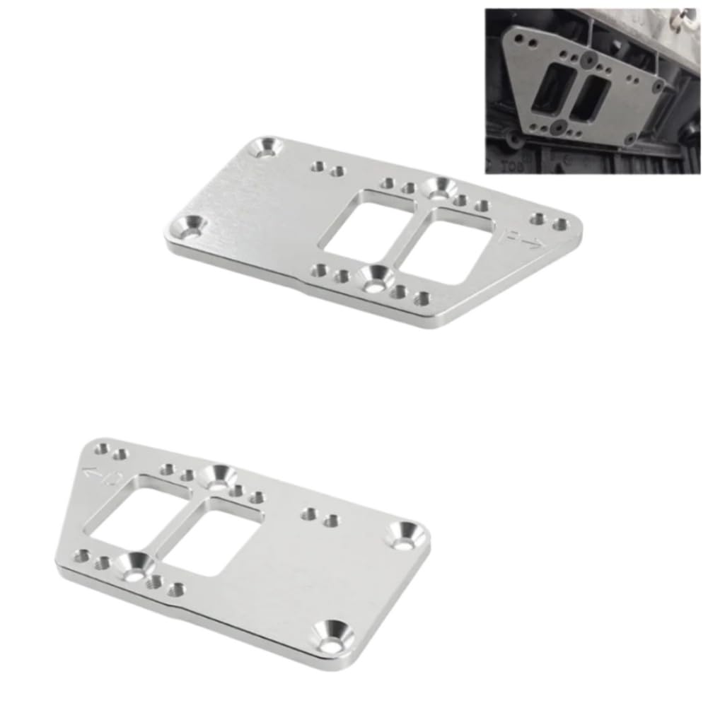 Billet Aluminum LS Engine Mounts Swap Bracket Small Block Kit LS Motor Mounting Adapter Plates Compatible with LS1 LS2 LS3