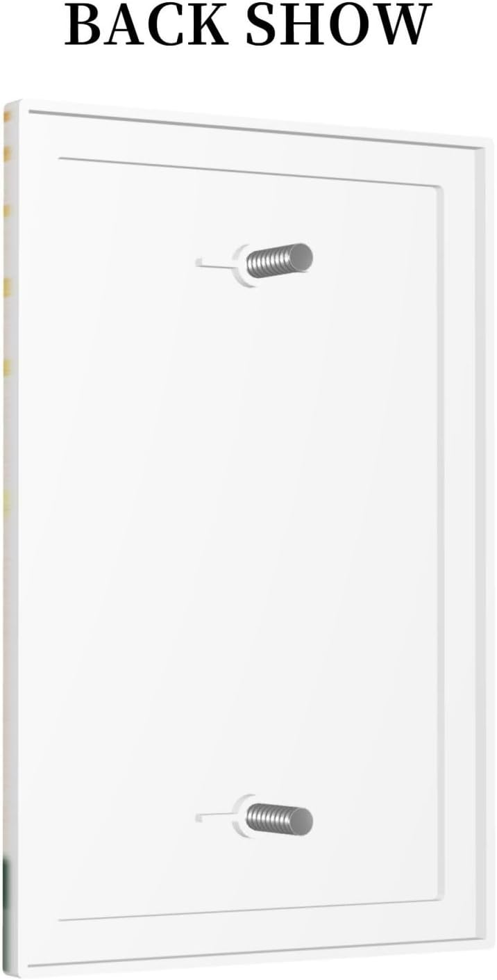 Decorative Light Switch Cover Plate Boho Gold Sun Minimalist Leaf Arch 1 Gang No Device Single Blank Outlet Covers Wall Plates for Electrical Outlets Faceplate for Bedroom Home Decor