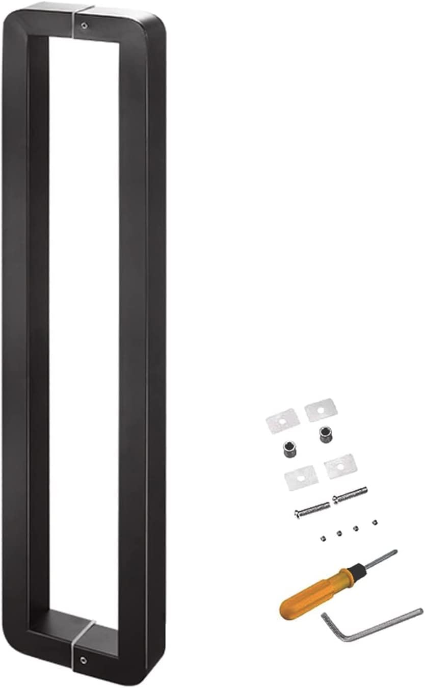 Poignée en acier inoxydable haut de gamme or noir argent pour porte de douche