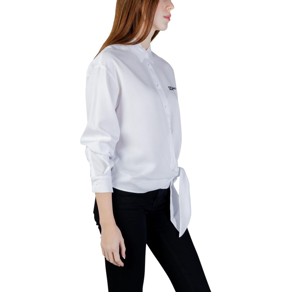 Karl Lagerfeld Jeans Damen Tied Blouse