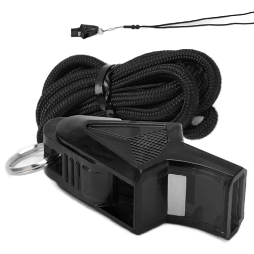 Silbato Deportivo con Cordón Negro miniatura 1