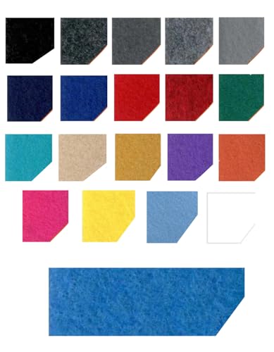 SERDECO DECORACIÓN - Moquetas para Ferias y Eventos |1 metro de (Ancho) X (Azul Ducados, 5 metros de (Largo))