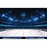 Ice Hockey Sports Backdrop Hockey Stadium Arena Ice Rink Photography Background...