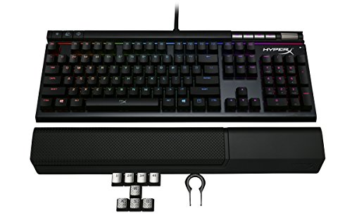 Hyperx Alloy Elite Rgb - Mechanical Gaming Keyboard - Software-Controlled Light & Macro Customization - Clicky - Cherry Mx Blue - Rgb Led Backlit (Hx-Kb2Bl2-Us/R1) (Renewed) #TOP4