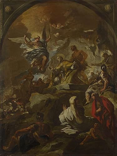 Tableau le martyre de saint janvier sublime votre salon avec une impression d'art sur toile