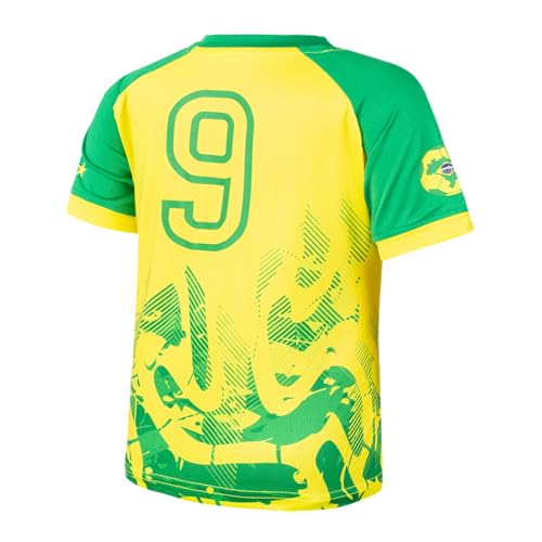 Image of Cnins Kids Soccer Jersey Kit for Boys & Girls- Breathable & Quick-Dry - Youth Soccer Football Training Gifts (2T-14Y)