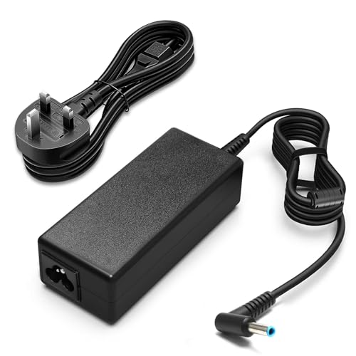 45W Laptop Charger Compatible with HP Laptops 14s 15s, EliteBook 820 830 840 850 G3-G7, Pavilion 11 13 15, Stream 11 13 14 Power Supply