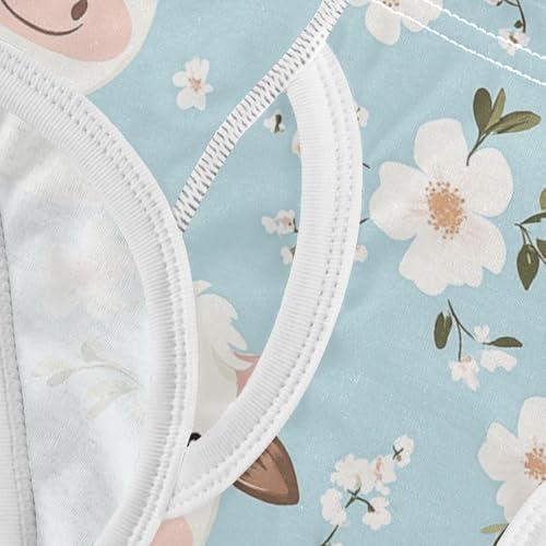 Wusikd Cute Cow Face Boys' Underwear Cotton Cartoon Boys Briefs Soft Toddler Underwear 2T 5