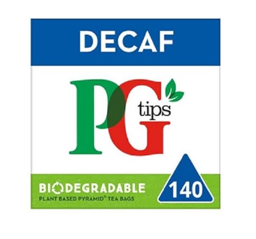 PG Tips Decaf 160s Pyramid Teabags 160 per pack Cover