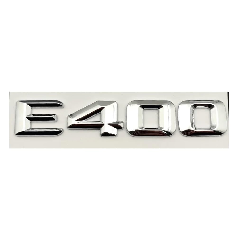 YTQMoreBNZ YYDStes ABS Self-adhesive Letters Compatible With Car Stickers For Mercedes-Benz E200 E220 E260 E320 E350 CDI 4matic