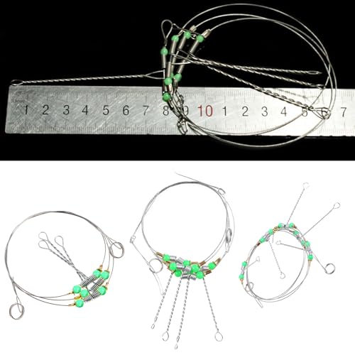 Sea Fishing String Hook Wire Anti-Bites Stainless Steel miniatura 4