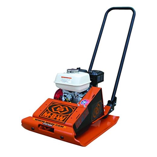 MBW Inc. - 18GHC GP18 Standard 18" Vibratory Plate Compactor/Honda GX180 Engine/with Lift Cage