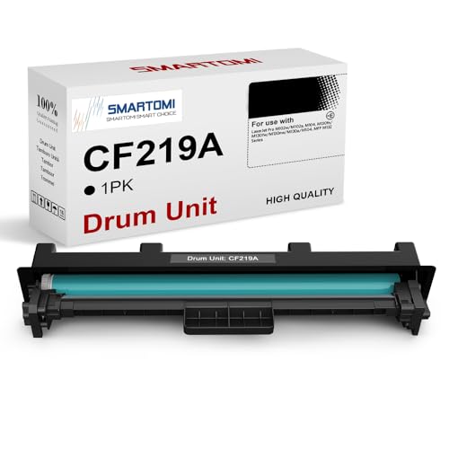 SMARTOMI CF219A Tambor Compatible para HP 19A CF219A para HP Laserjet Pro M102a M102w MFP M130fn M130fw M130nw M130a (1 x Tambor)