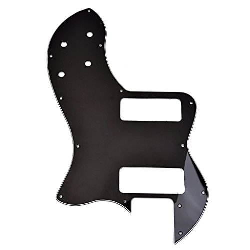 Alnicov Telecaster Thinline Golpeador P90 Modern Player Deluxe Tele Negro