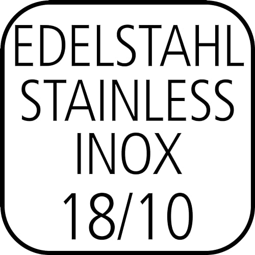 APS 11295 GN 1/1 System-Tablett Classic, Servierplatte, stapelbares und verschraubbares System, fest verschraubte Griffe, inkl. Distanzstücke, 53 x 32,5 cm, Höhe 5 cm, Nutzhöhe 4 cm, Edelstahl