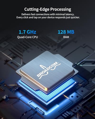 BrosTrend AX3000 Amplificador Señal WiFi, Repetidor WiFi 6 con Puerto Ethernet Gigabit, Double Banda Repetidor de Wi-Fi para Casa, Extensor de Inalámbrico Facil de Instalar, Wi-Fi Extender hasta 204㎡ - imagen 5