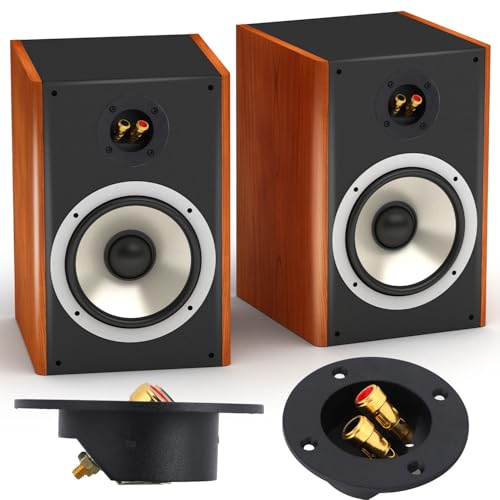 2 piezas terminales para caja de altavoz miniatura 6